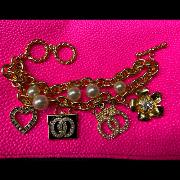Pearl, gold plated  bracelet - Picture 1 of 2